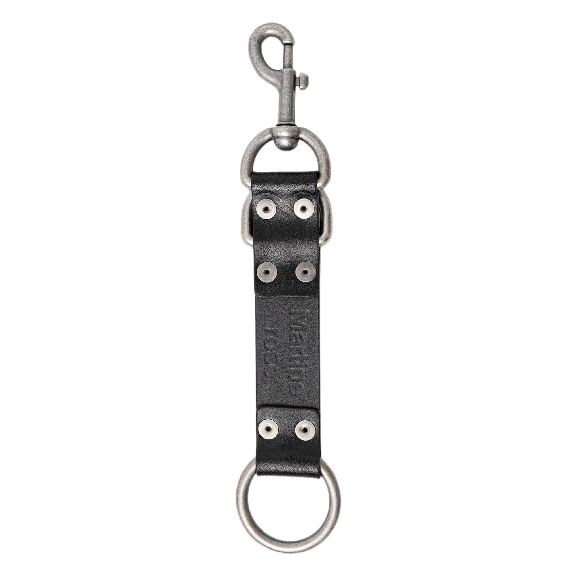 Martine Rose Bondage Keychain Black
