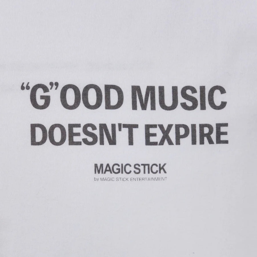 Magic Stick Silent G Tee White 25SS-MS4-034
