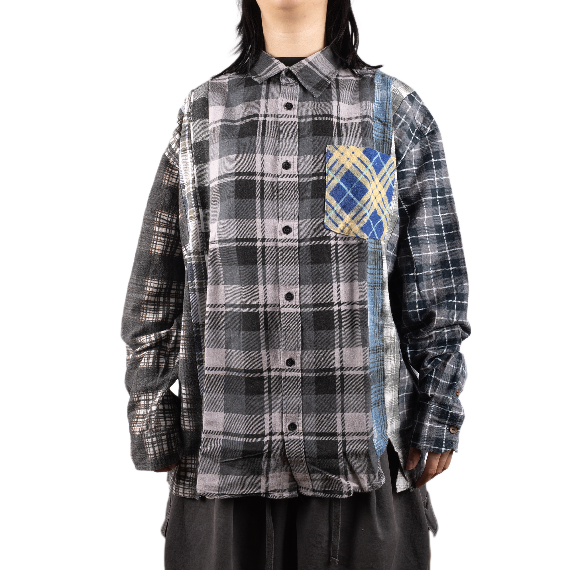 Needles Flannel Shirt 7 Cuts Shirt #2 X-Large