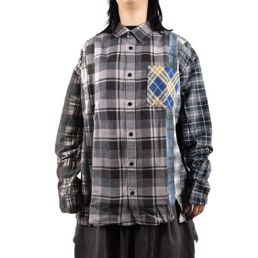Needles Flannel Shirt 7 Cuts Shirt #2 X-Large