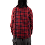 Needles Flannel Shirt 7 Cuts Shirt #5 Over Dye Red Small