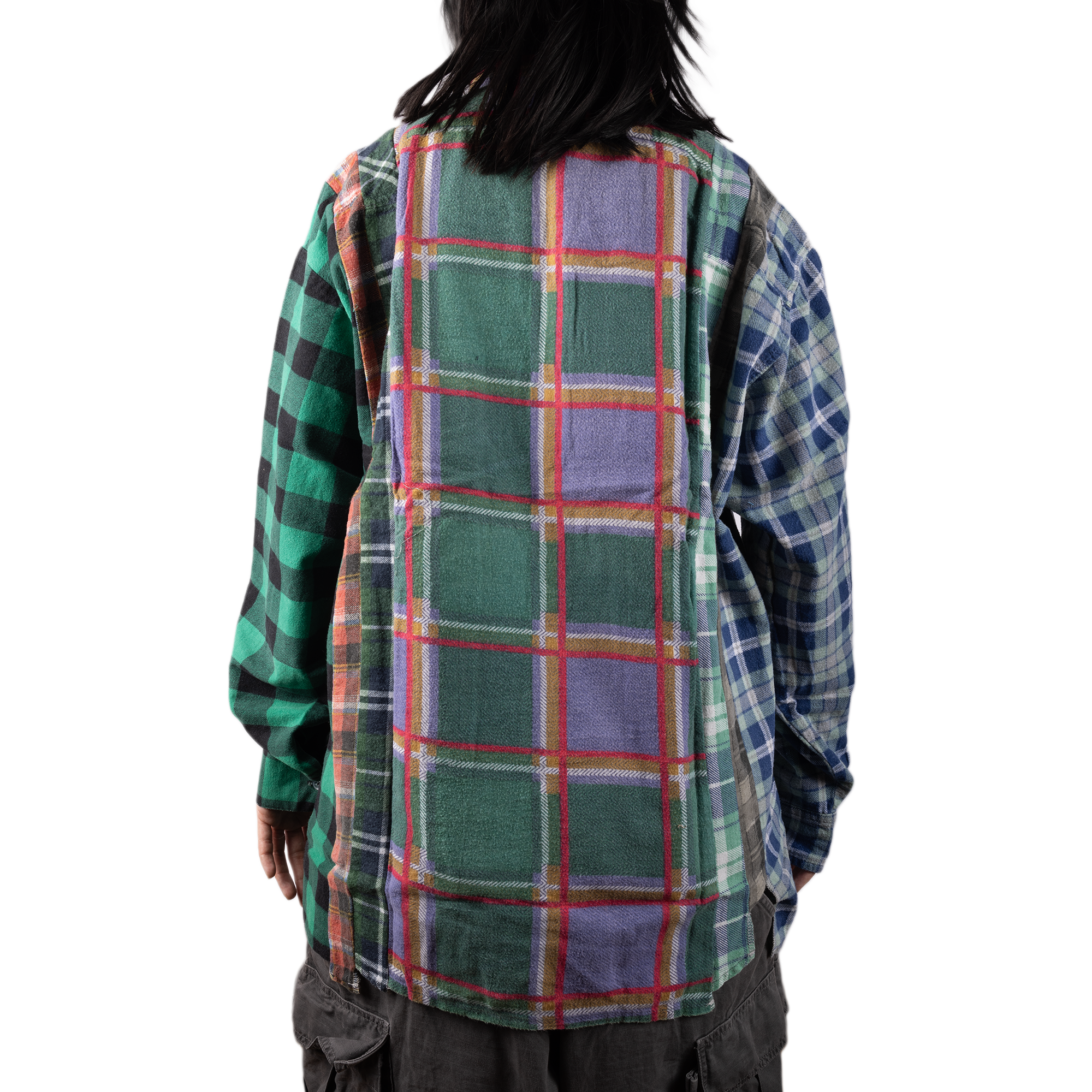 Needles Flannel Shirt 7 Cuts Shirt #2 Large