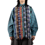 Needles Flannel Shirt Ribbon Shirt #3 Large