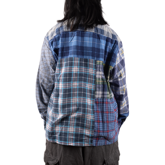 Needles Flannel Shirt Straight Hem Shirt #1-A Small