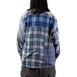 Needles Flannel Shirt Straight Hem Shirt #1-A Small