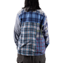 Needles Flannel Shirt Straight Hem Shirt #1-A Small