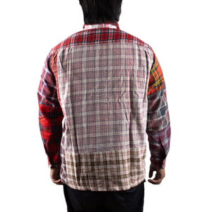 Needles Flannel Shirt Straight Hem Shirt #1-E Small