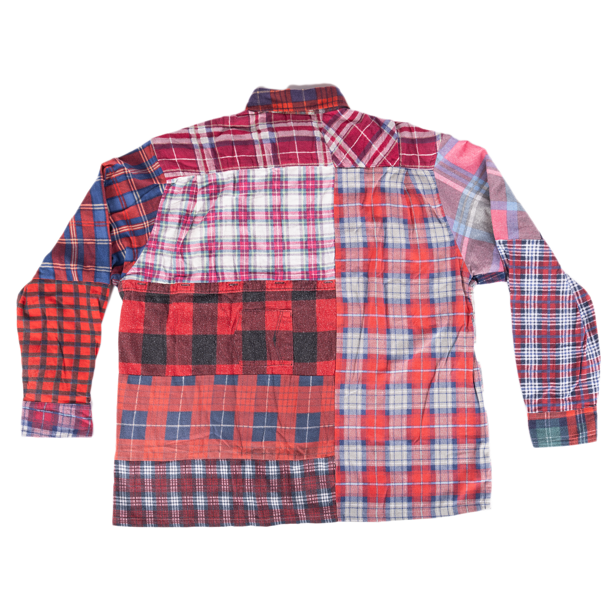 Needles Flannel Shirt Straight Hem Shirt #1-H X-Large