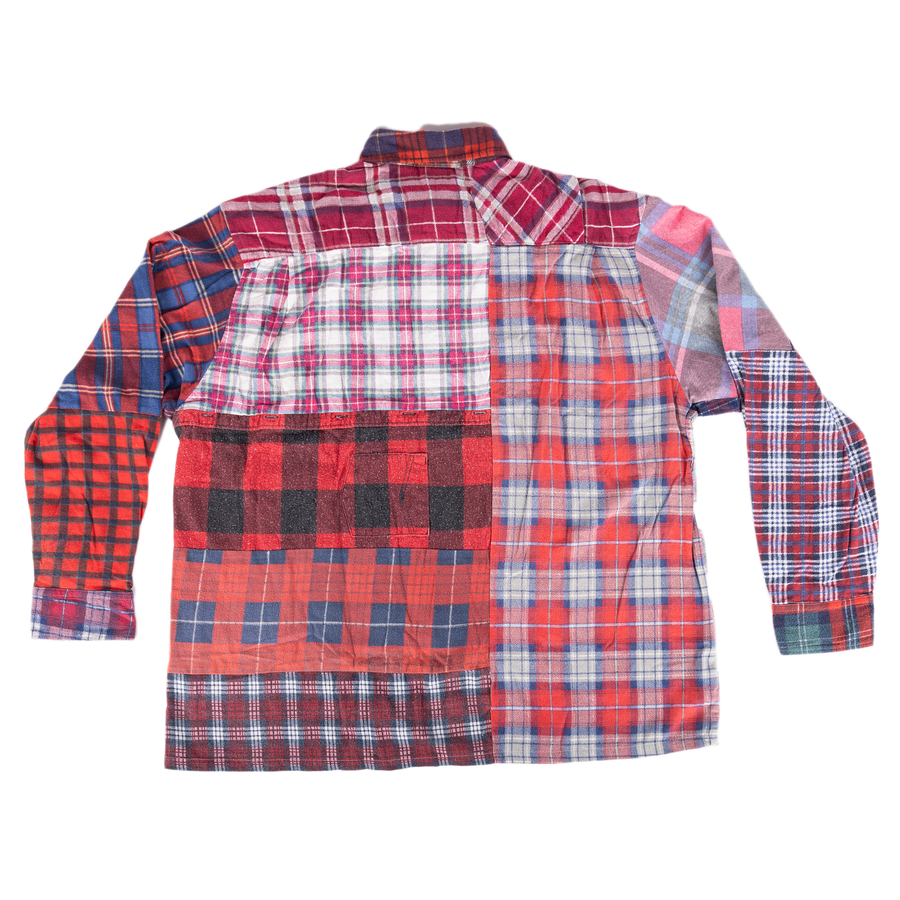 Needles Flannel Shirt Straight Hem Shirt #1-H X-Large