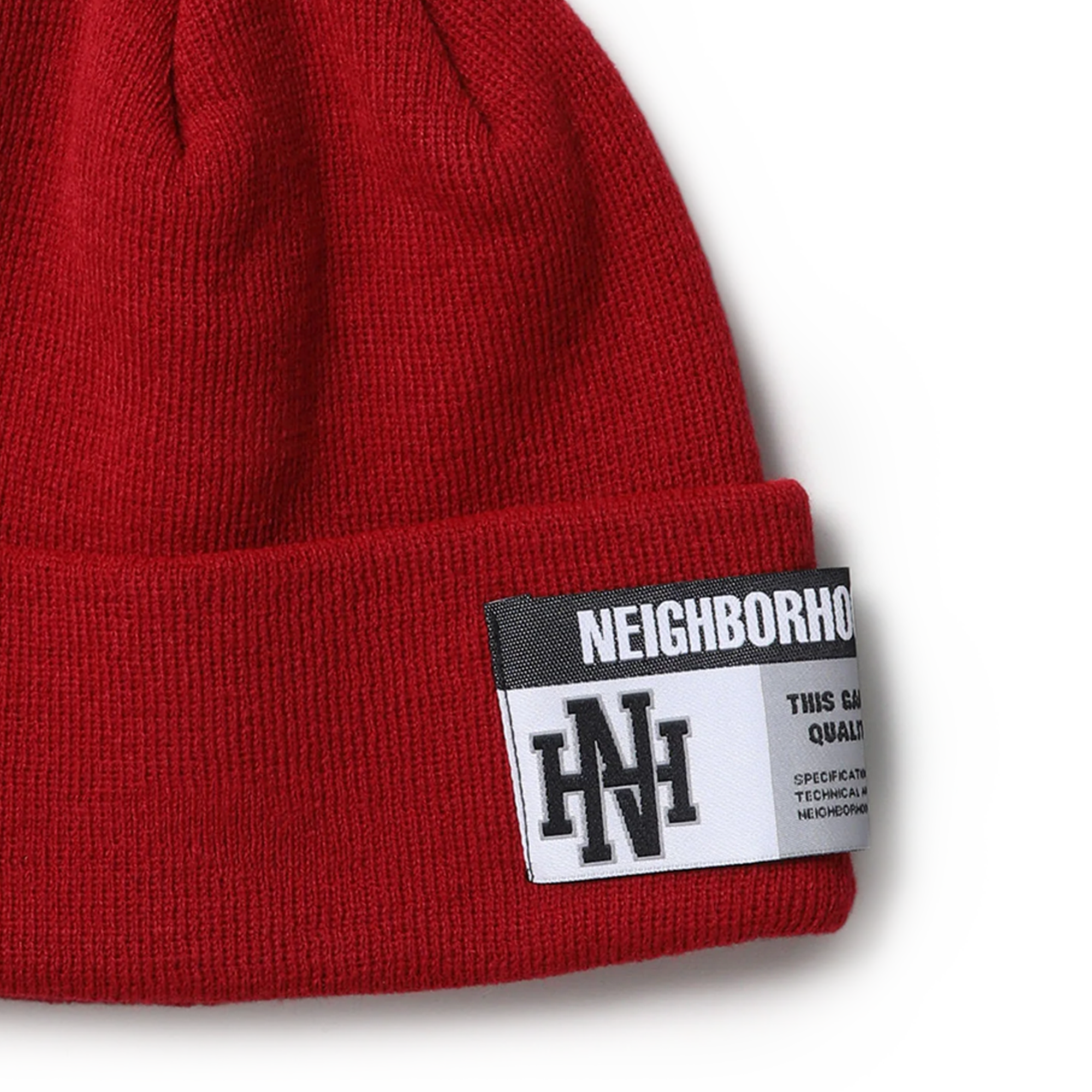 Neighborhood Beanie Red 252YGNH-HT01