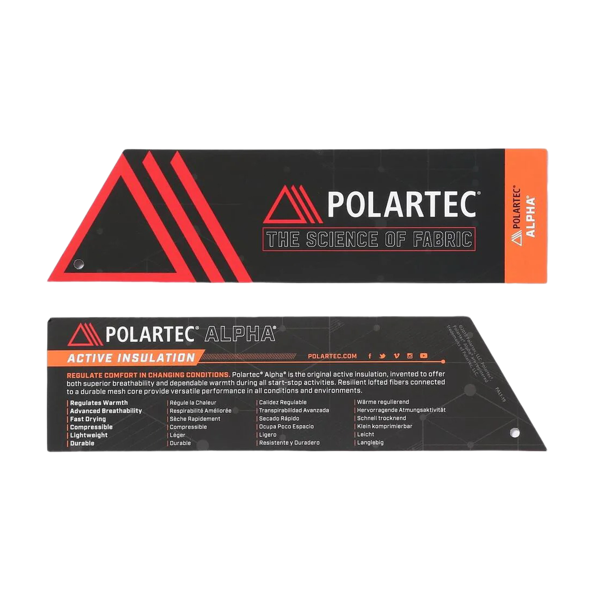 and wander Alpha Direct Pullover Black