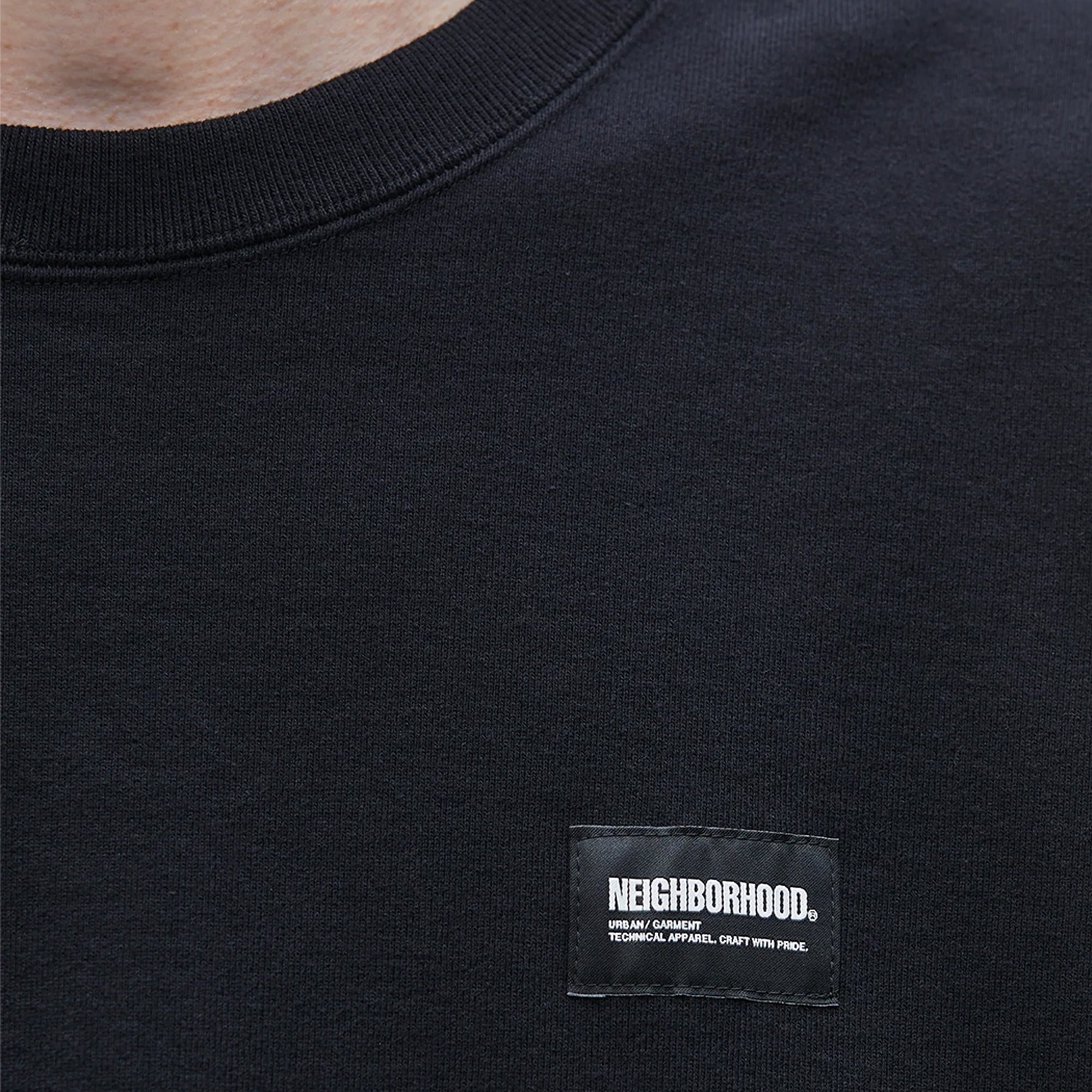 Neighborhood Plain Sweat Shirt L/S Black