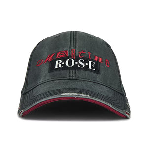 Martine Rose Roll Back Cap Grey/Red