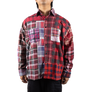 Needles Flannel Shirt Straight Hem Shirt #1-G Large