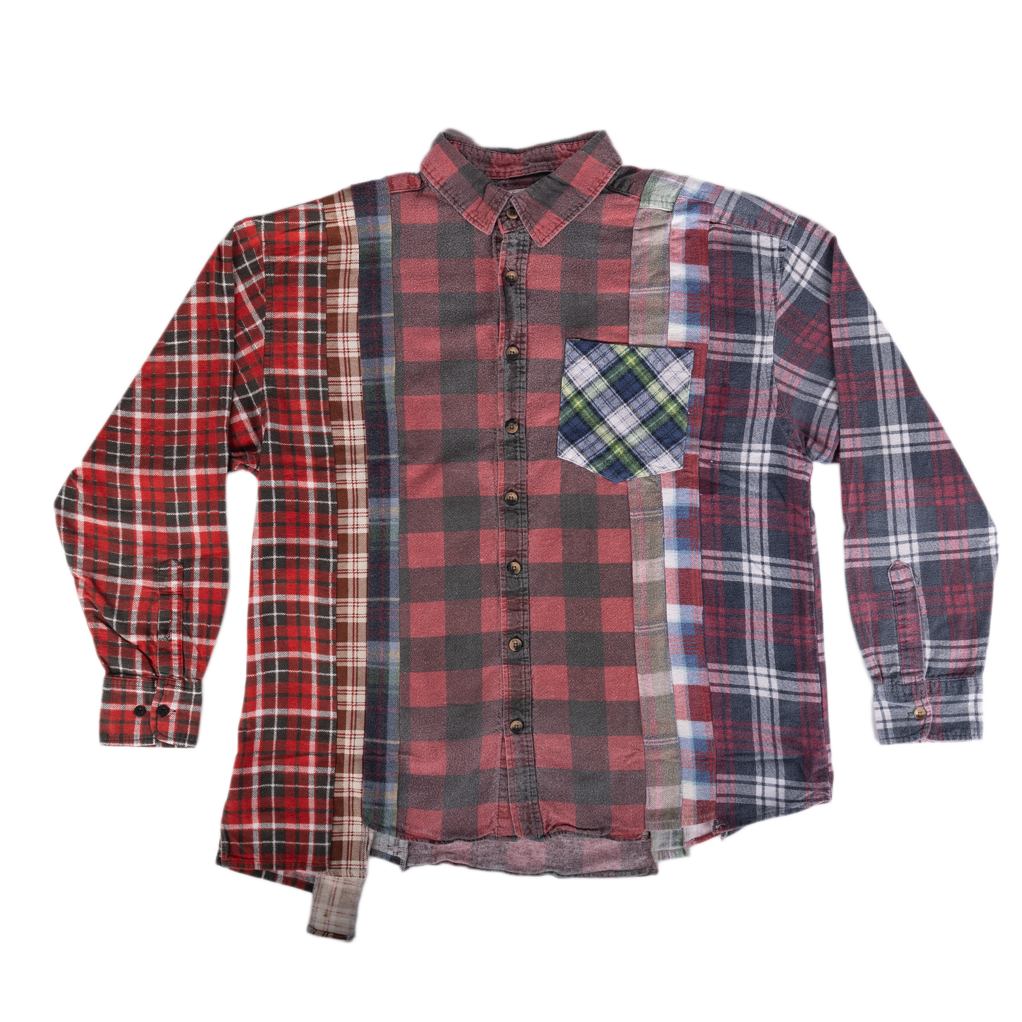 Needles Flannel Shirt 7 Cuts Shirt #2 Medium