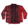 Needles Flannel Shirt 7 Cuts Shirt #5 Over Dye Red Large