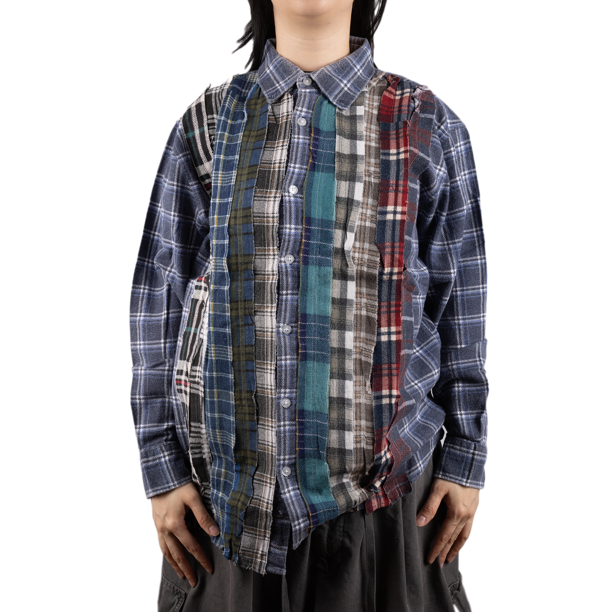 Needles Flannel Shirt Ribbon Shirt #3 Medium