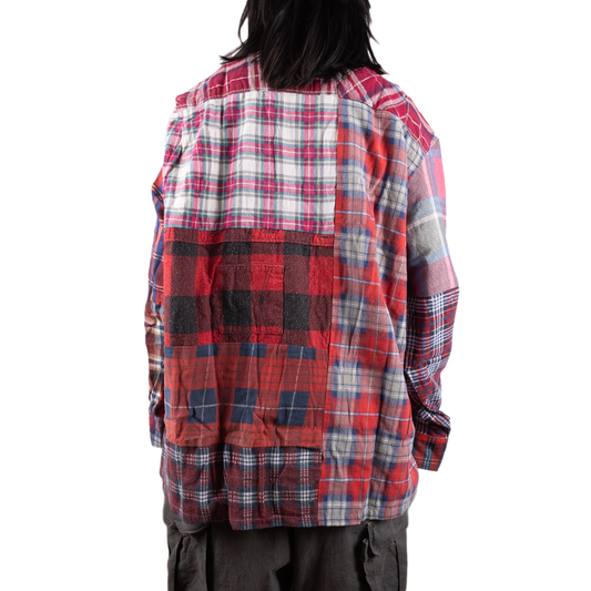 Needles Flannel Shirt Straight Hem Shirt #1-H X-Large