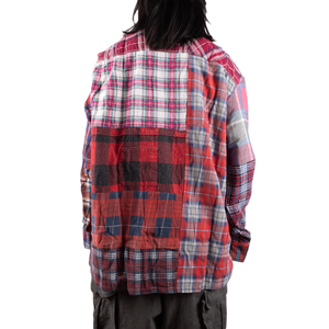 Needles Flannel Shirt Straight Hem Shirt #1-H X-Large