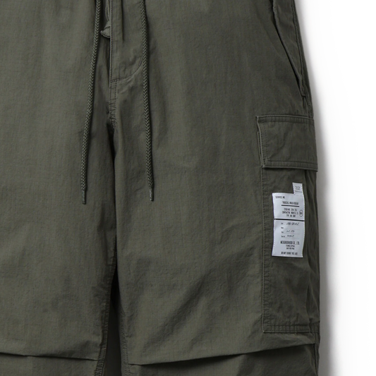 Neighborhood Wide Cargo Pants Olive Drab 252SPNH-PTM02