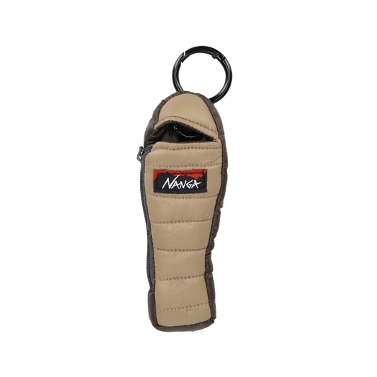 Nanga Mini Sleeping Bag Key Holder Beige