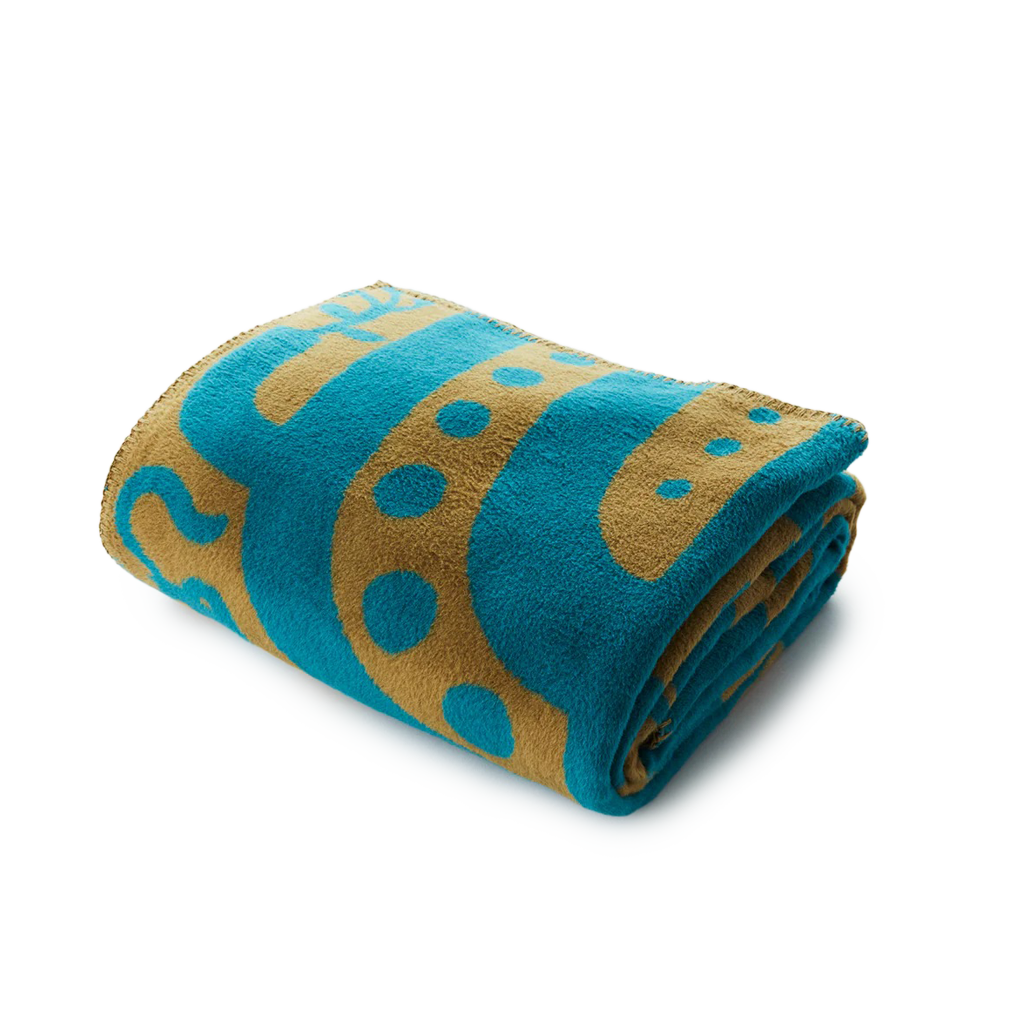 Nanga Tree Of Life Cotton Blanket S Blue Tree