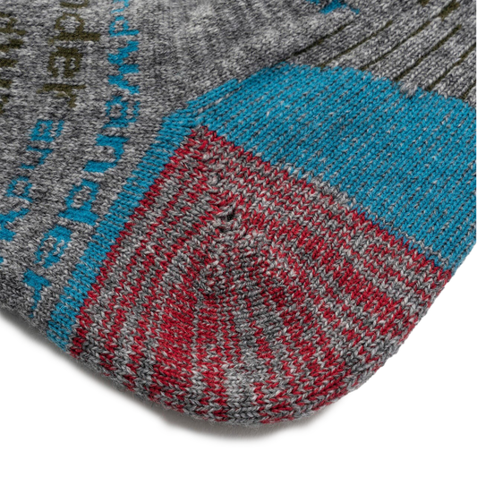 and wander And Wander Wool Socks L.Gray