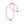 Neighborhood Cord Coin Necklace Red  251MYNH-AC03