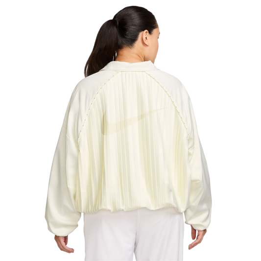 Nike Women's Sportswear Collection Pleated Track Jacket Sail/Sail HJ0516-133