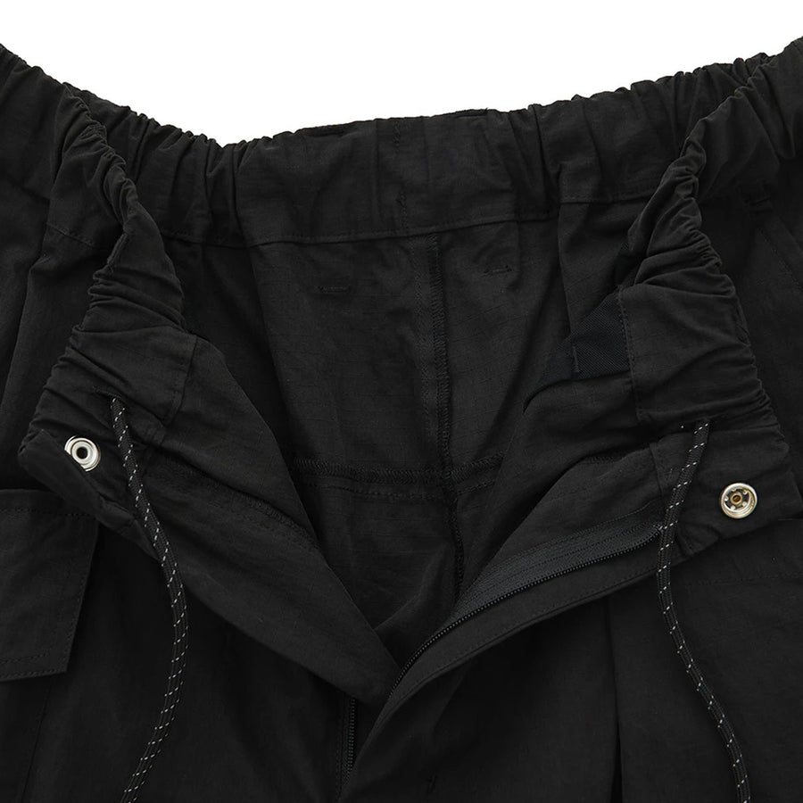 Magic Stick 8 Pocket Cargo Shorts Black 25SS-MS5-039