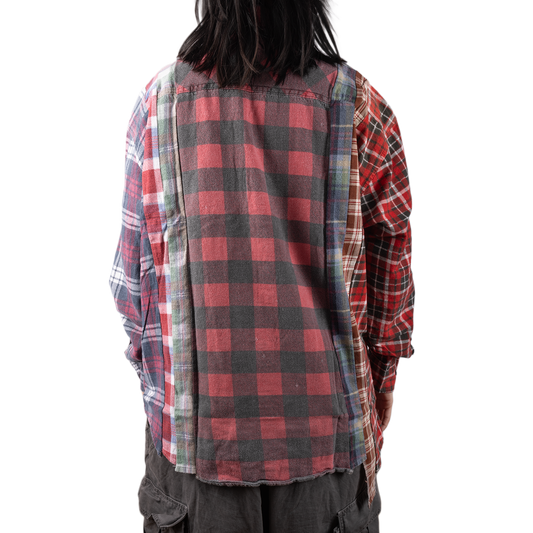 Needles Flannel Shirt 7 Cuts Shirt #2 Medium