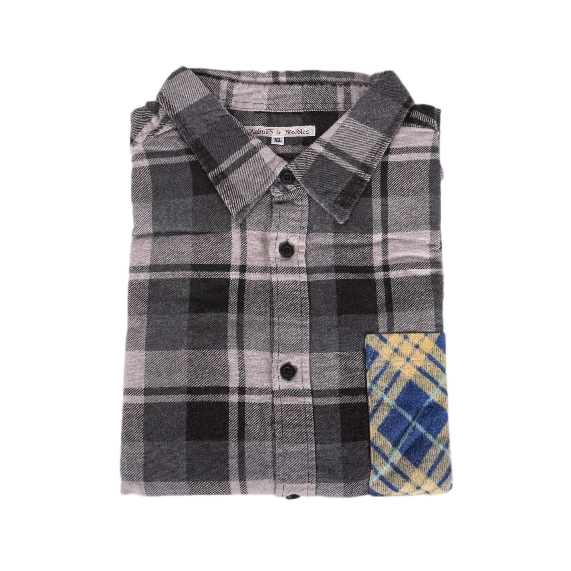 Needles Flannel Shirt 7 Cuts Shirt #2 X-Large