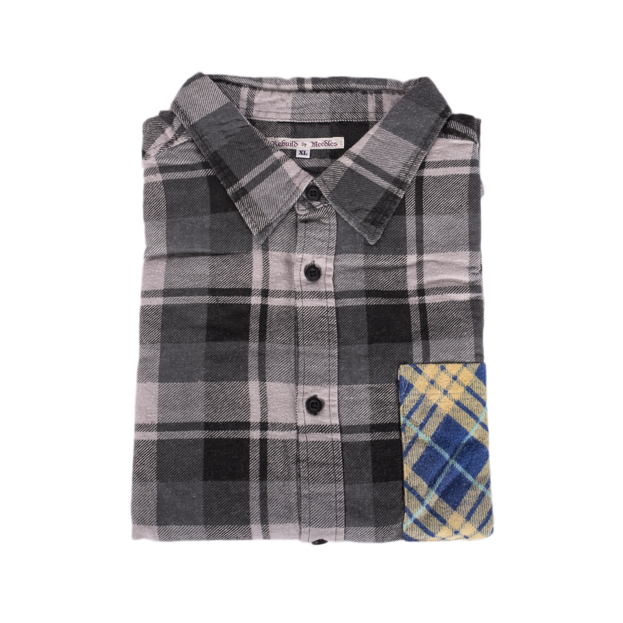 Needles Flannel Shirt 7 Cuts Shirt #2 X-Large