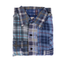 Needles Flannel Shirt Straight Hem Shirt #1-C Large