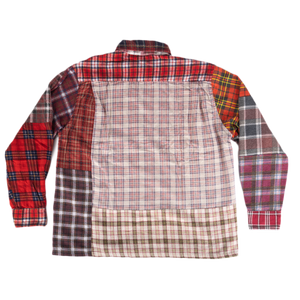 Needles Flannel Shirt Straight Hem Shirt #1-E Small