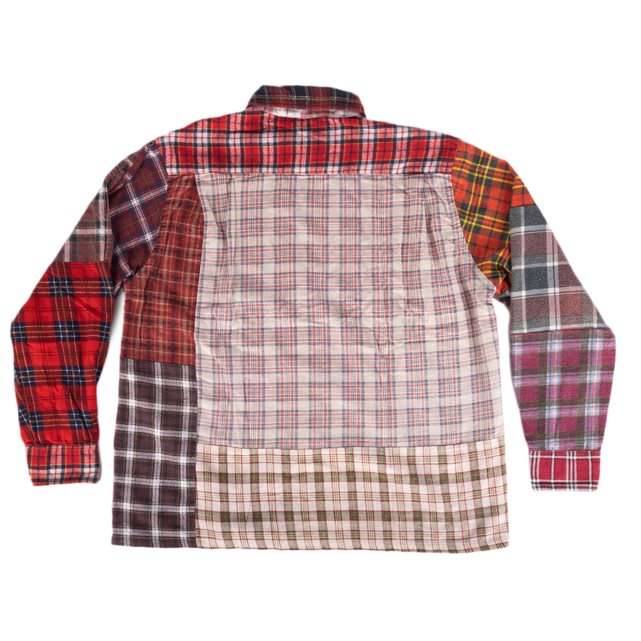 Needles Flannel Shirt Straight Hem Shirt #1-E Small