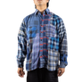 Needles Flannel Shirt Straight Hem Shirt #1-F Medium