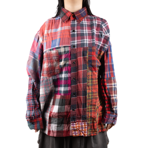 Needles Flannel Shirt Straight Hem Shirt #1-H X-Large