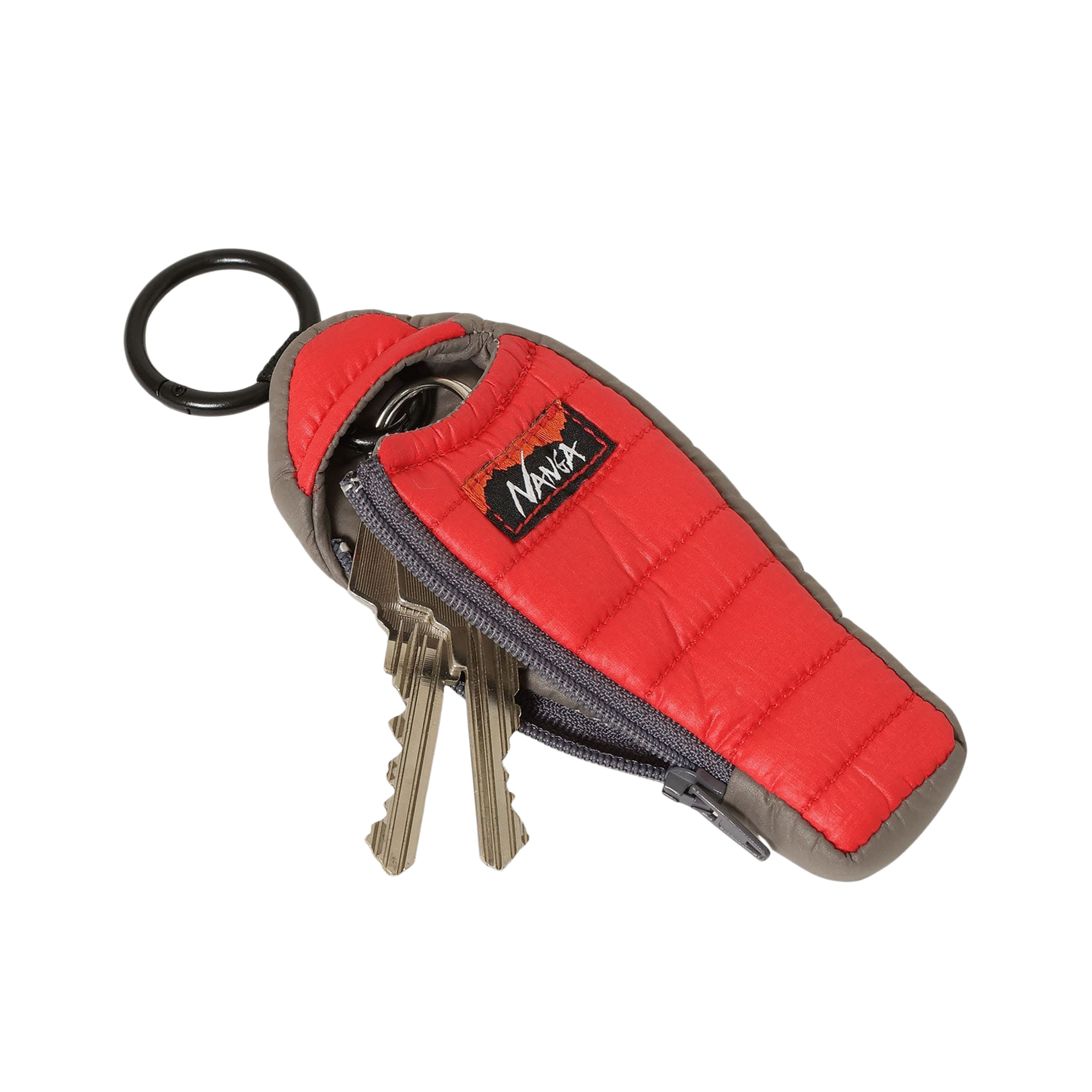 Nanga Mini Sleeping Bag Key Holder Red
