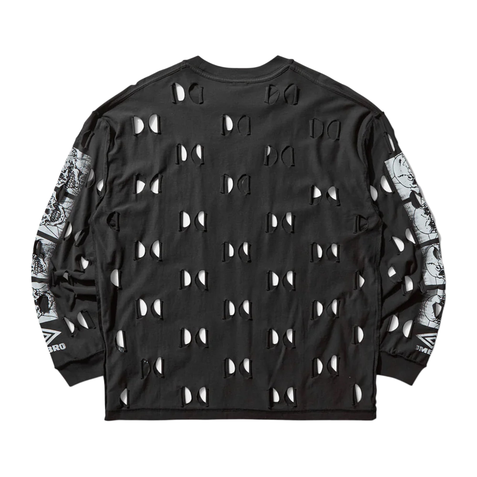 Umbro Against The Fence LS Shirt Washed Black UBMW0290JY82