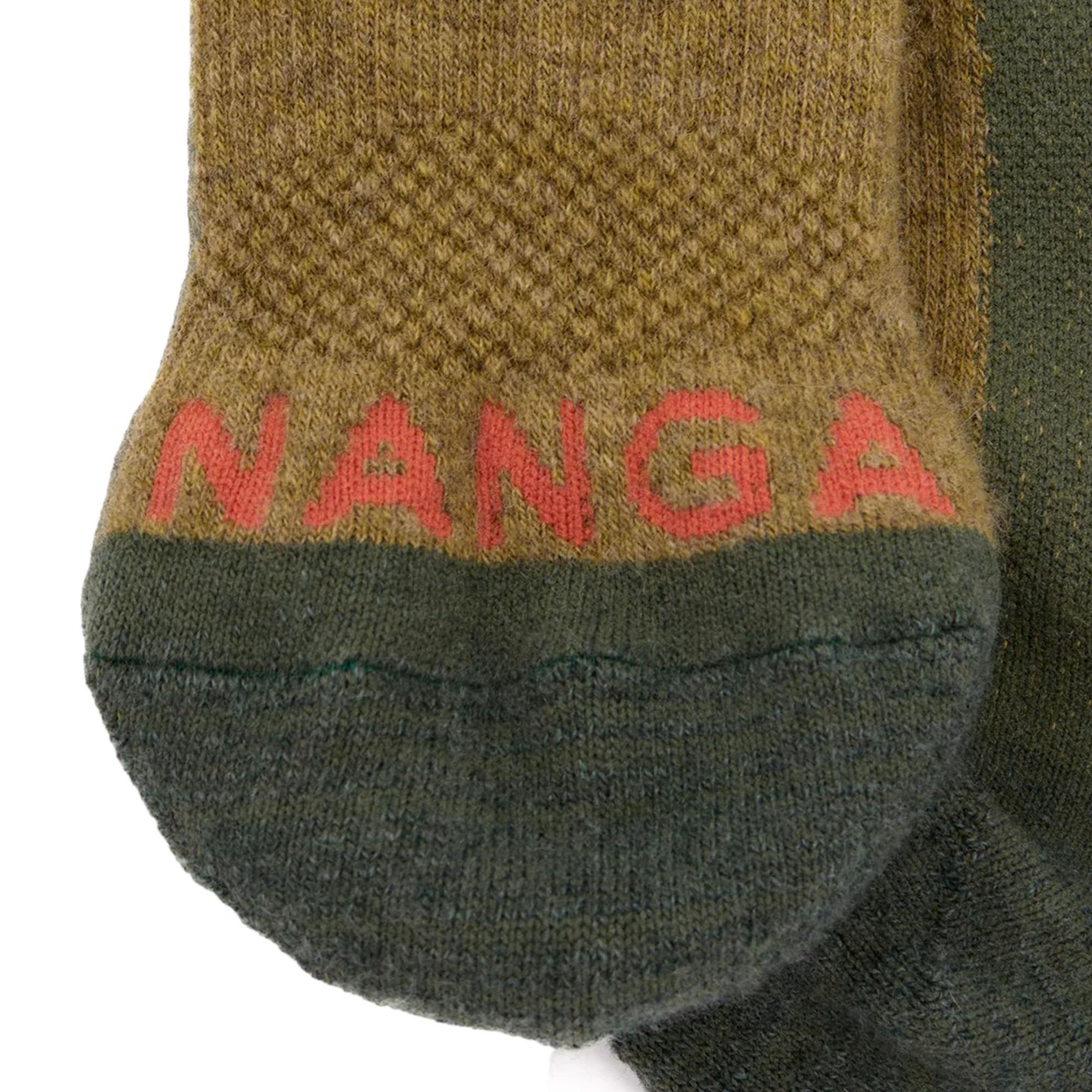 Nanga Wool Pile Compression Crew Socks Green