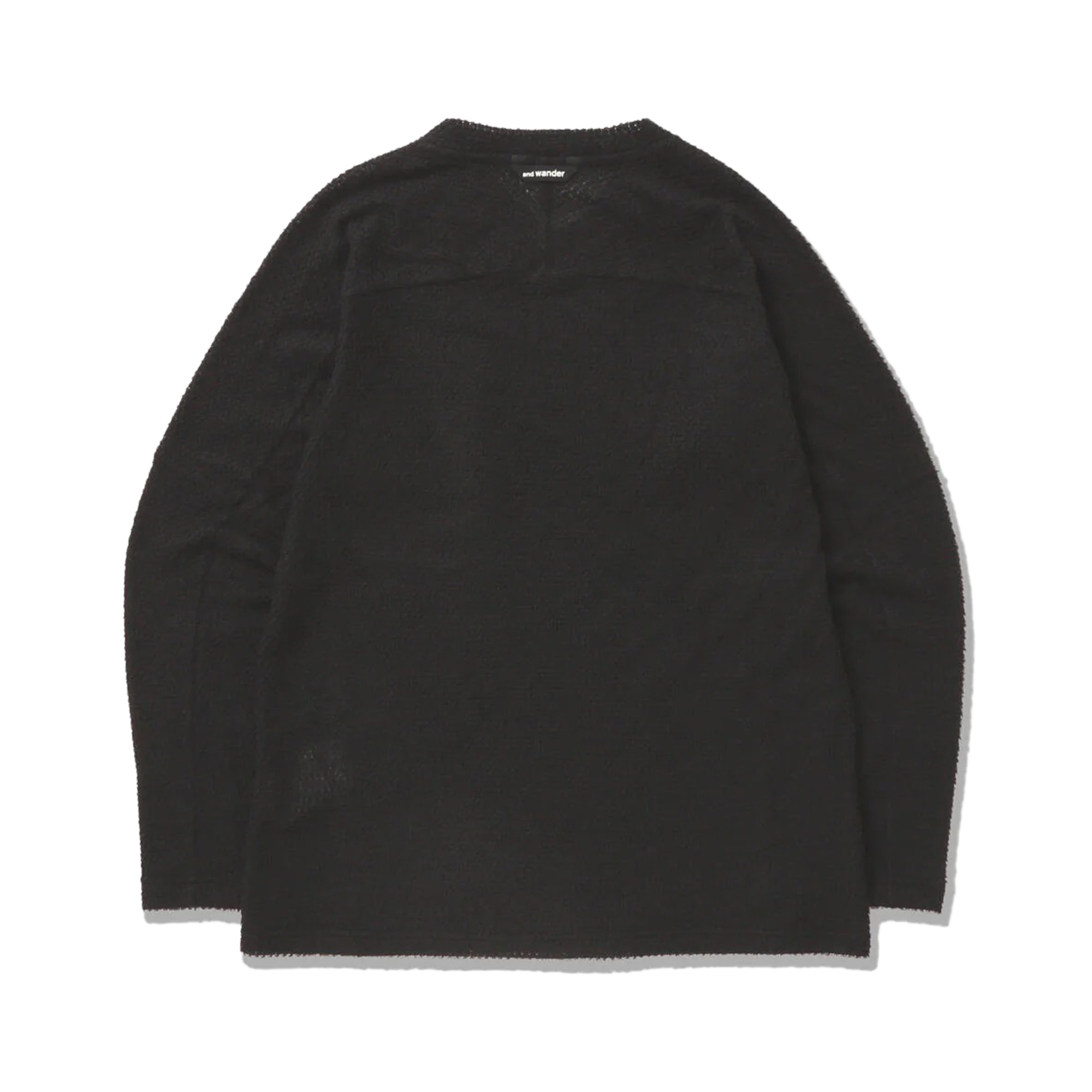 and wander Alpha Direct Pullover Black