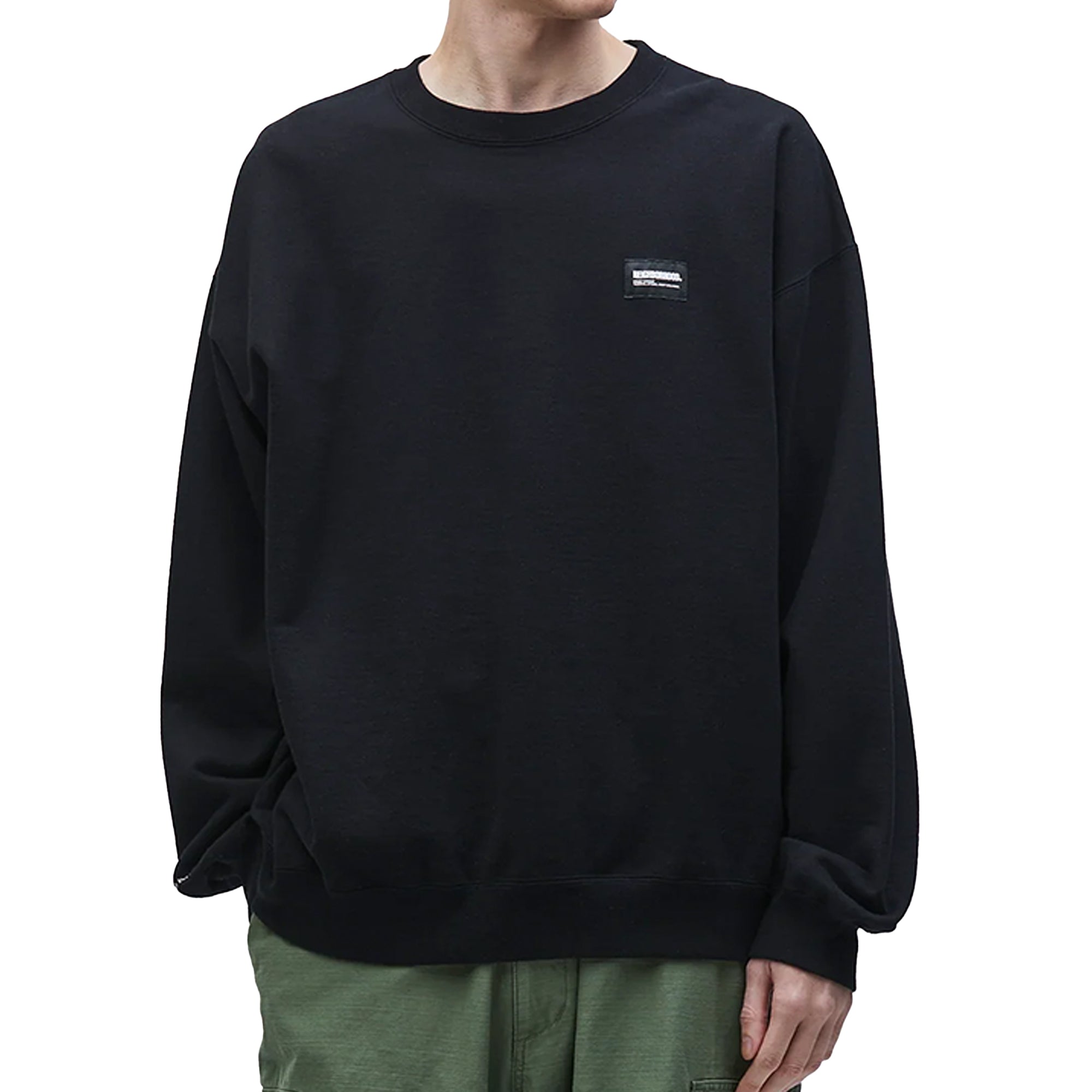 Neighborhood Plain Sweat Shirt L/S Black