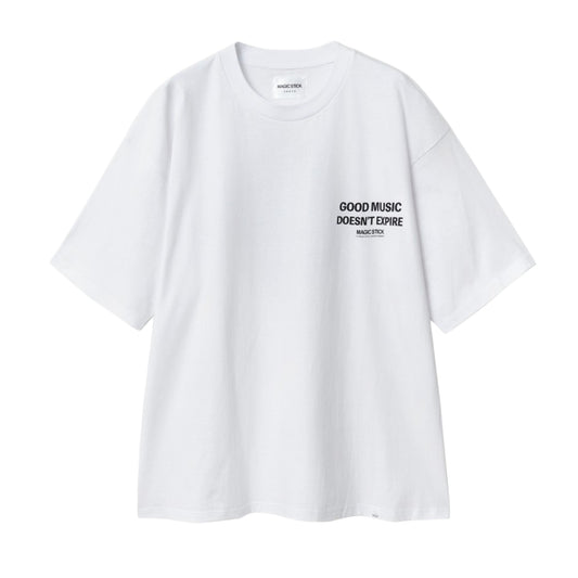 Magic Stick Geopolis Tee Designed By Ryo Mikami White 25SS-MS4-035