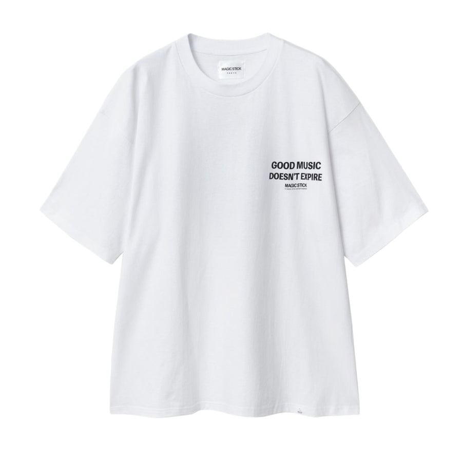 Magic Stick Geopolis Tee Designed By Ryo Mikami White 25SS-MS4-035