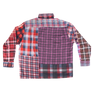 Needles Flannel Shirt Straight Hem Shirt #1-G Large