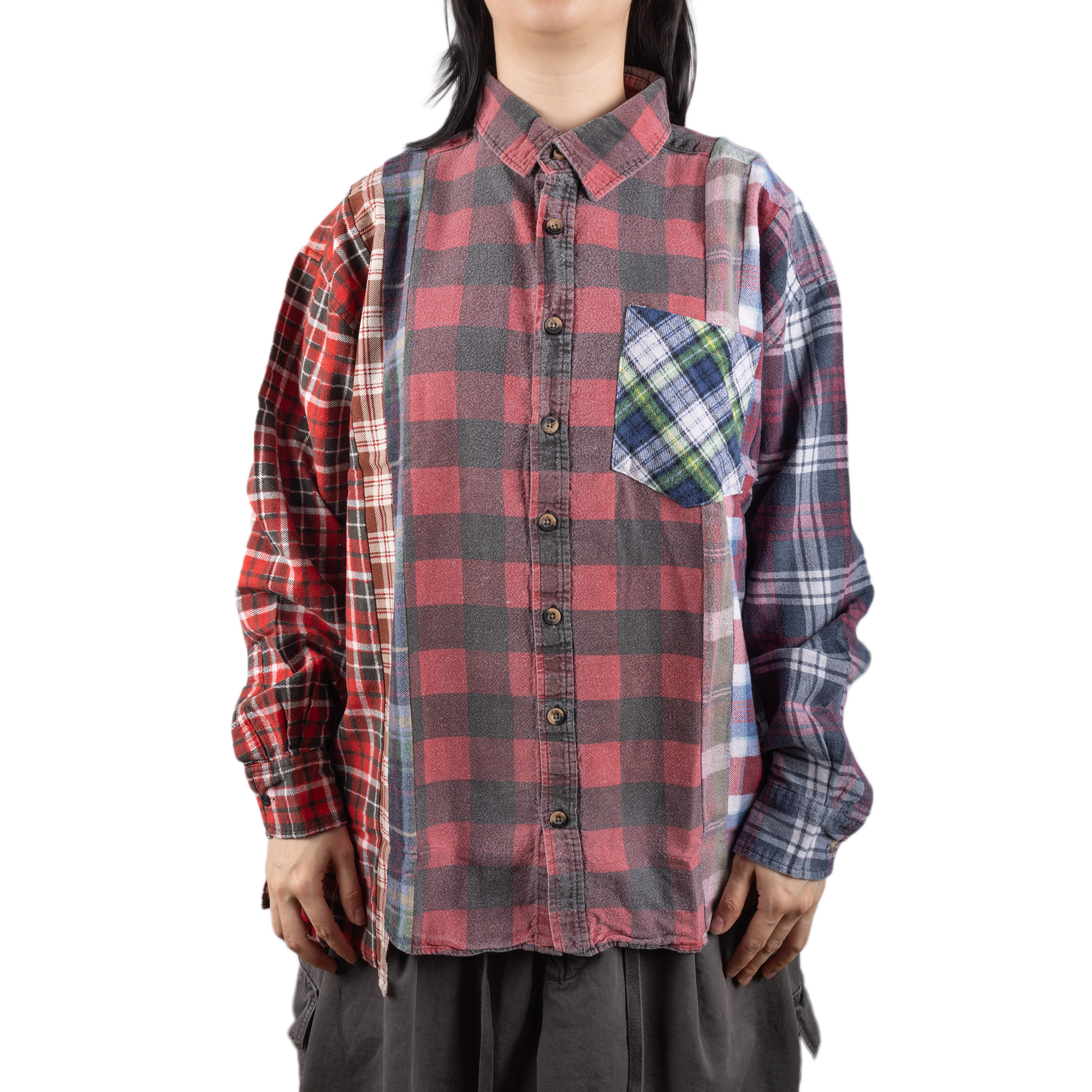 Needles Flannel Shirt 7 Cuts Shirt #2 Medium