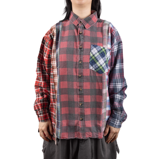 Needles Flannel Shirt 7 Cuts Shirt #2 Medium