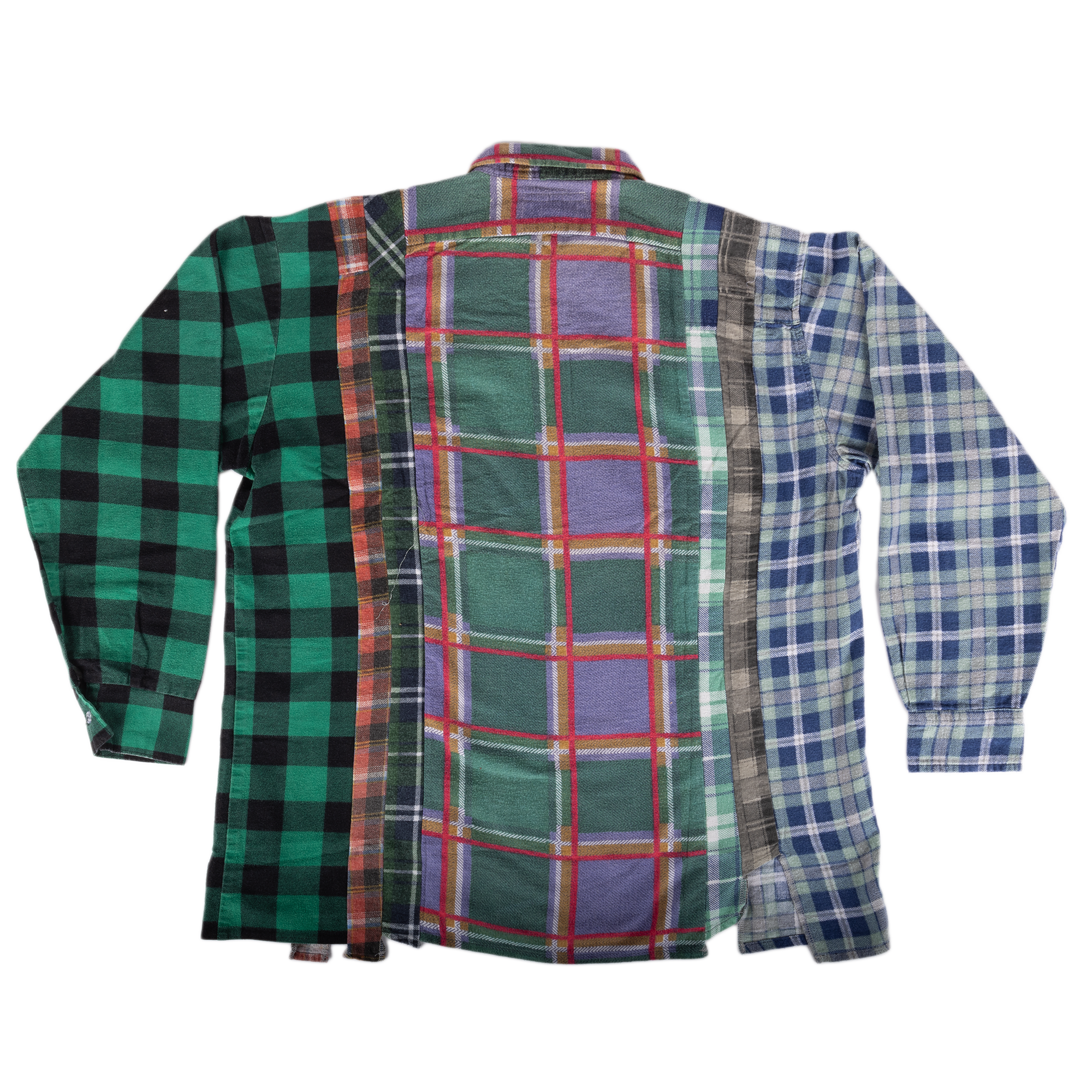 Needles Flannel Shirt 7 Cuts Shirt #2 Large