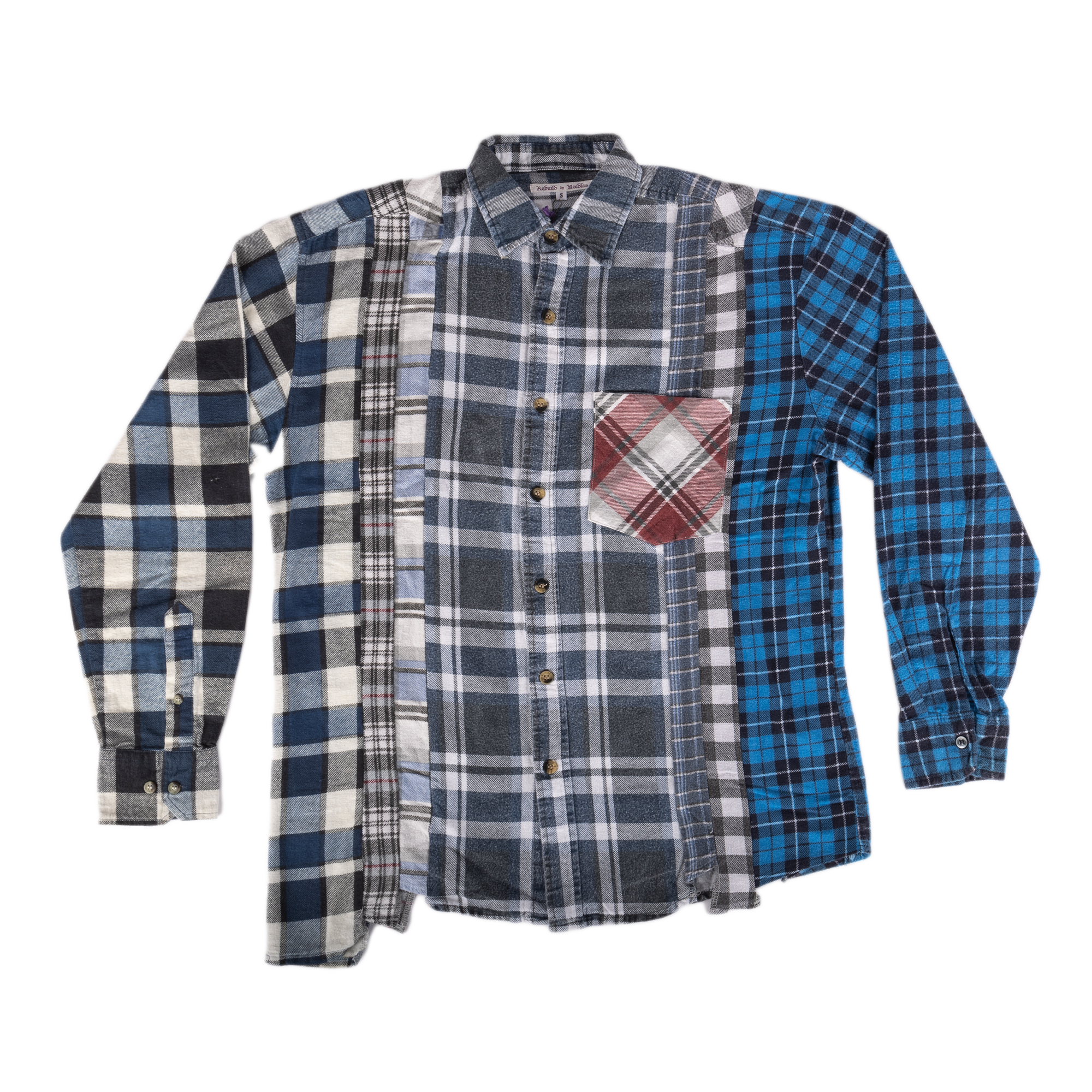 Needles Flannel Shirt 7 Cuts Shirt #2 Small